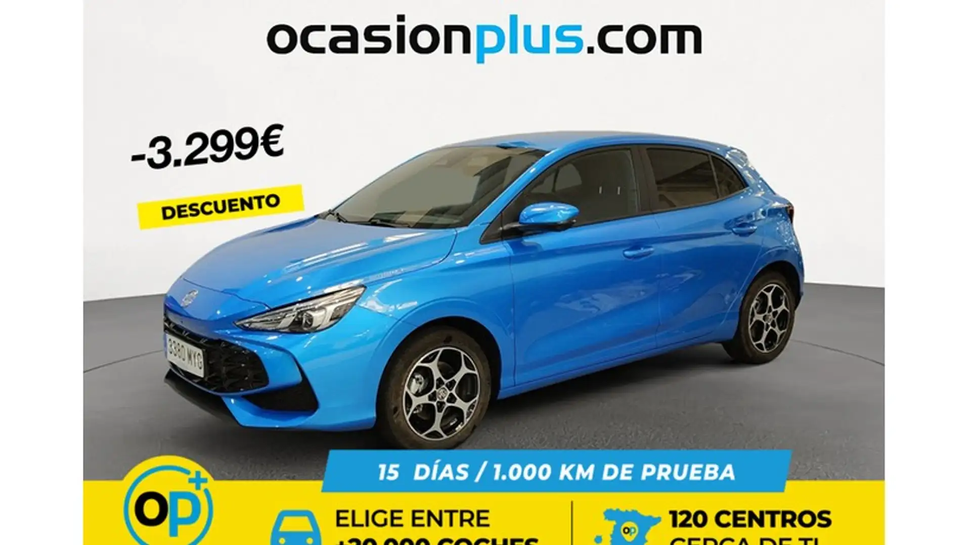 MG MG3 3 1.5 Hybrid+ Luxury 143kW Bleu - 1