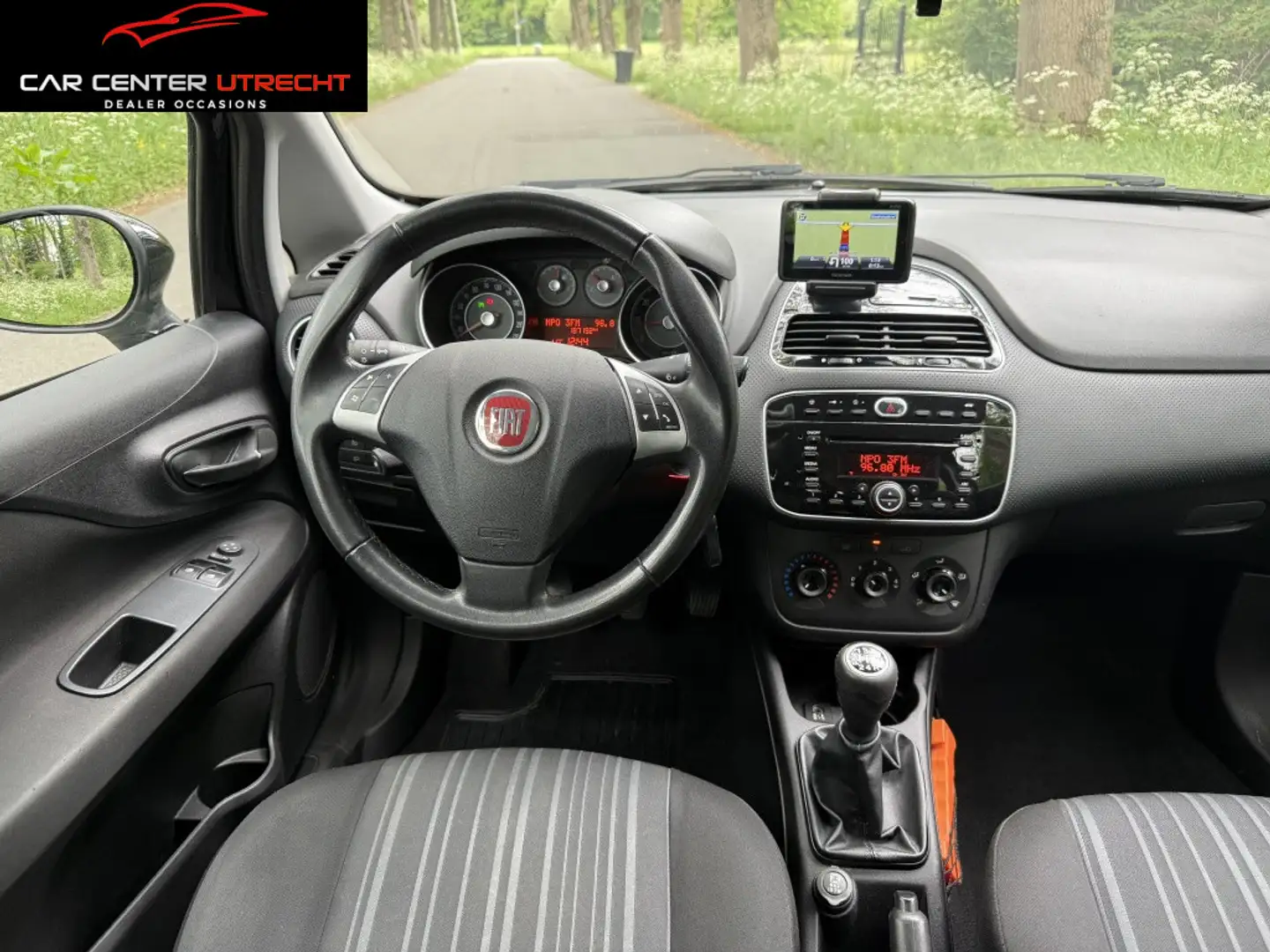 Fiat Punto Evo 1.3 M-Jet Mylife | navi | airco | 3 deurs | VERKOC Negru - 2