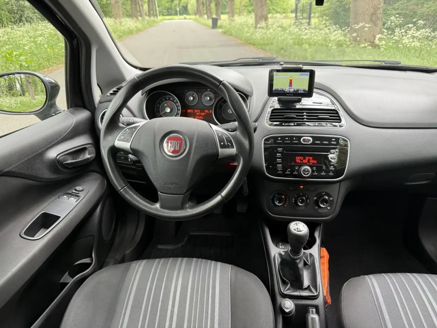 Fiat Punto Evo 1.3 M-Jet Mylife | navi | airco | 3 deurs | Schwarz - 2