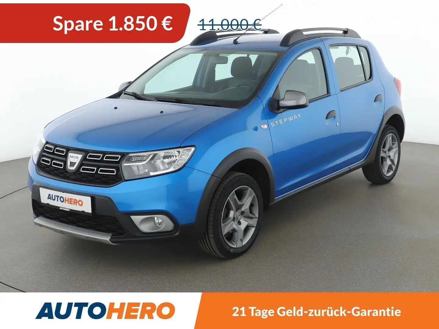 Dacia Sandero 1.0 SCe Stepway Essential *KLIMA*GARANTIE* Blau - 1
