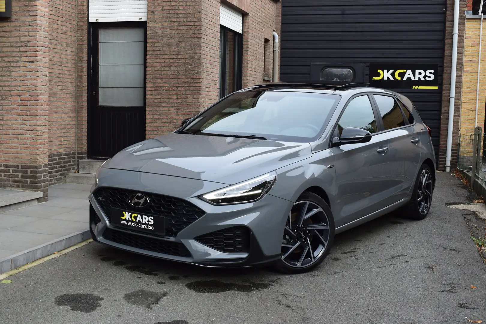 Hyundai i30 1.5 T-GDI 48V-Hybrid DCT N-Line - PANO OPENDAK Gris - 1