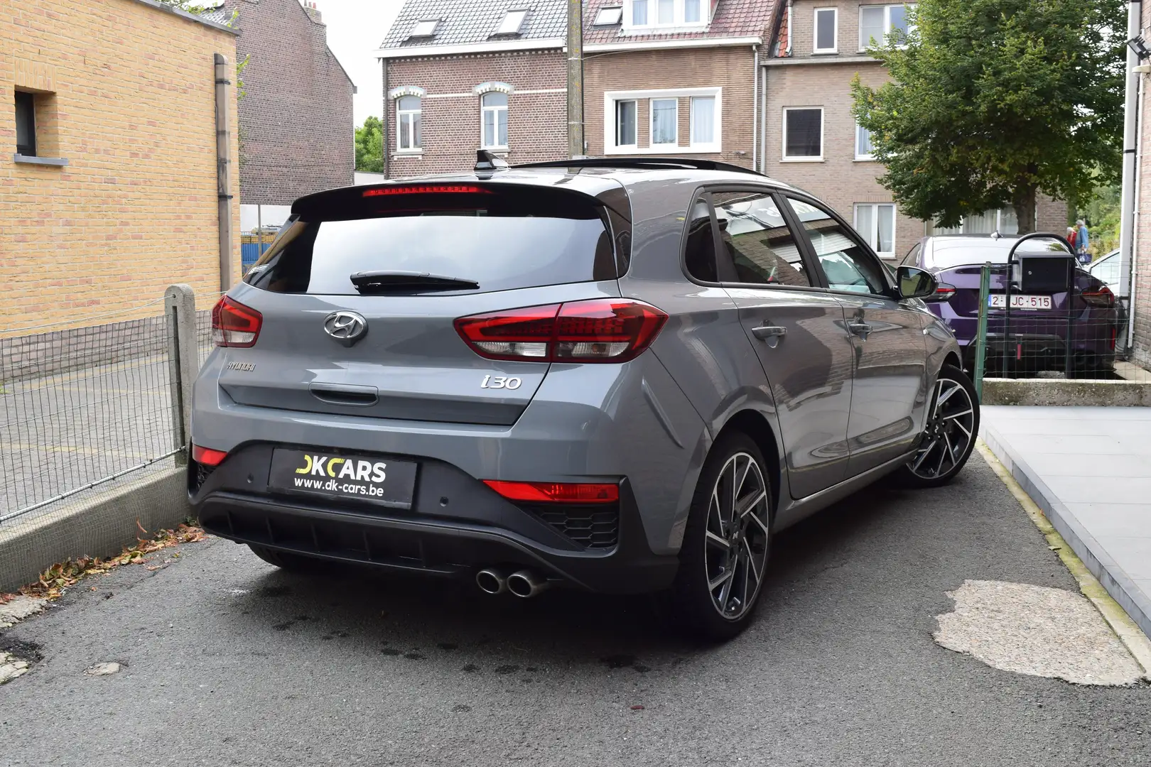 Hyundai i30 1.5 T-GDI 48V-Hybrid DCT N-Line - PANO OPENDAK Gris - 2