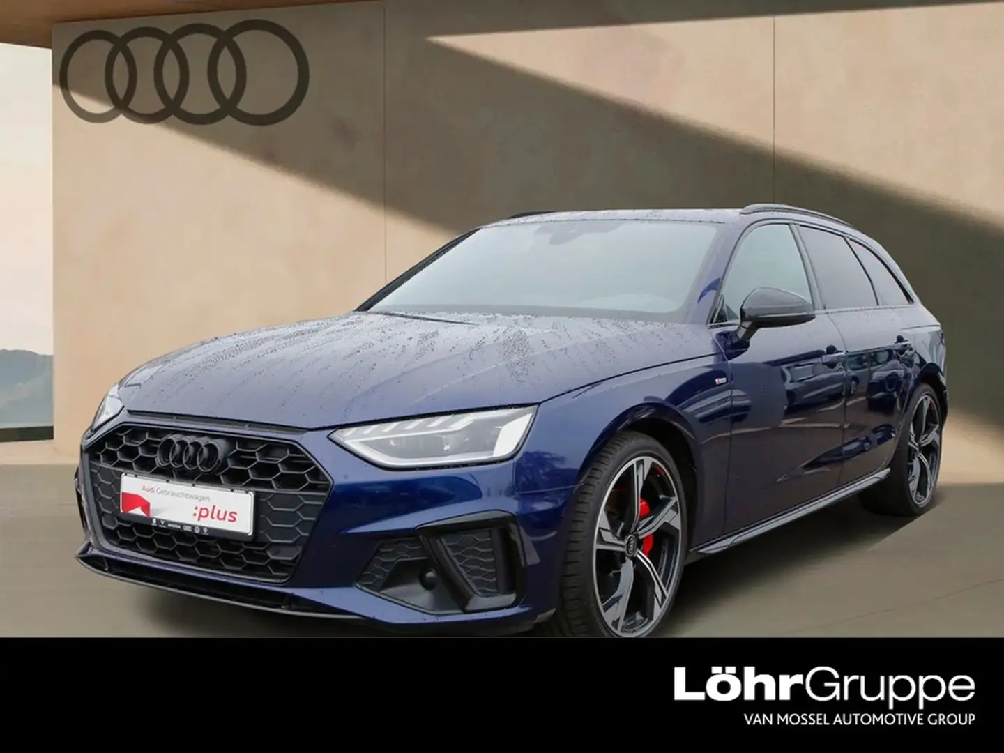 Audi A4 Avant 40 TFSI S line Competition Plus AHK MMI V... Blau - 1