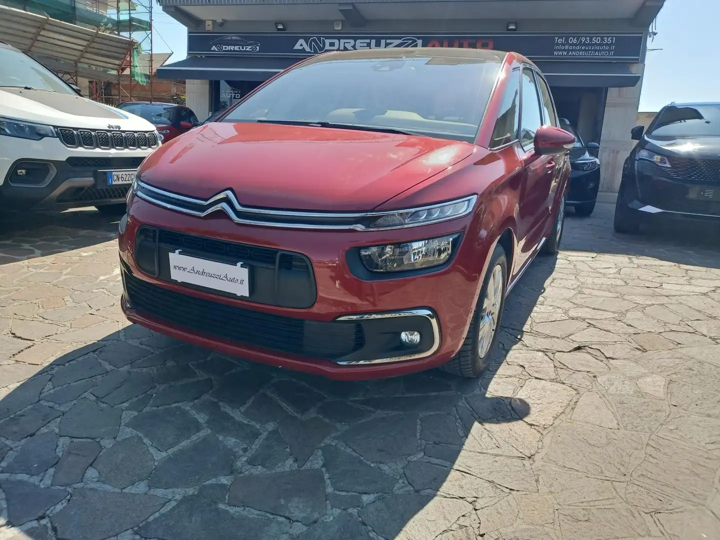 Citroen C4 SpaceTourer 1.5 bluehdi Feel s Rouge - 1