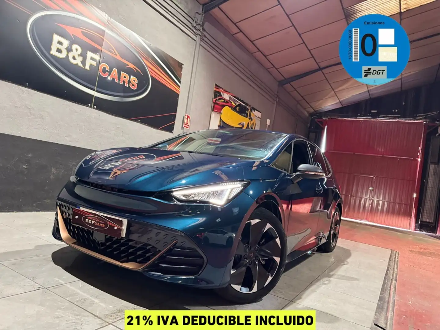 CUPRA Born e-Boost Pack 170kW 59kwh Advanced Plus Albastru - 1