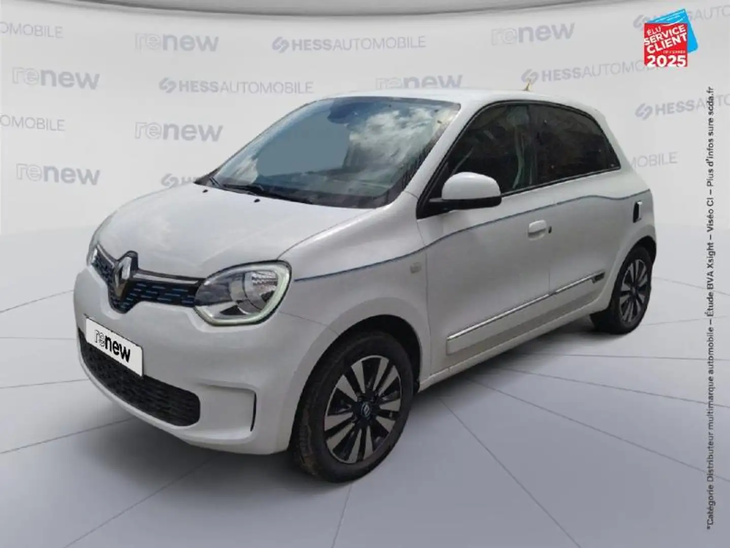 Renault Twingo E-Tech Electric Intens R80 Achat Intégral - 21 Blanc - 1