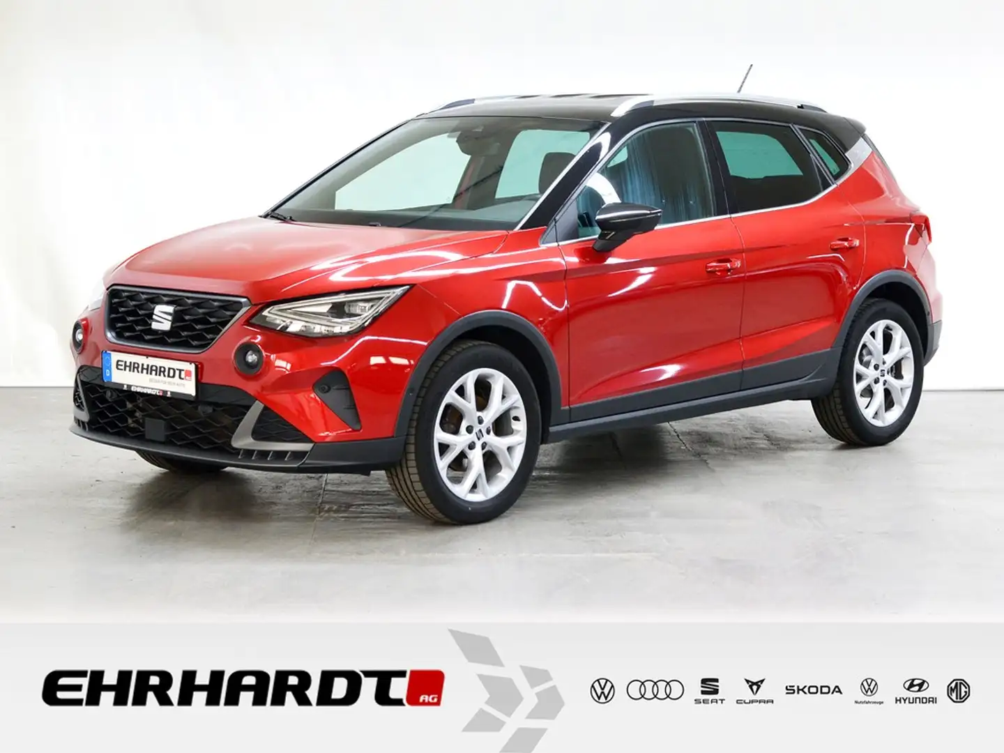 SEAT Arona 1.0 TSI FR NAVI*LED*PARKLENK*KAMERA*TEMP*SHZ*17" Rojo - 1