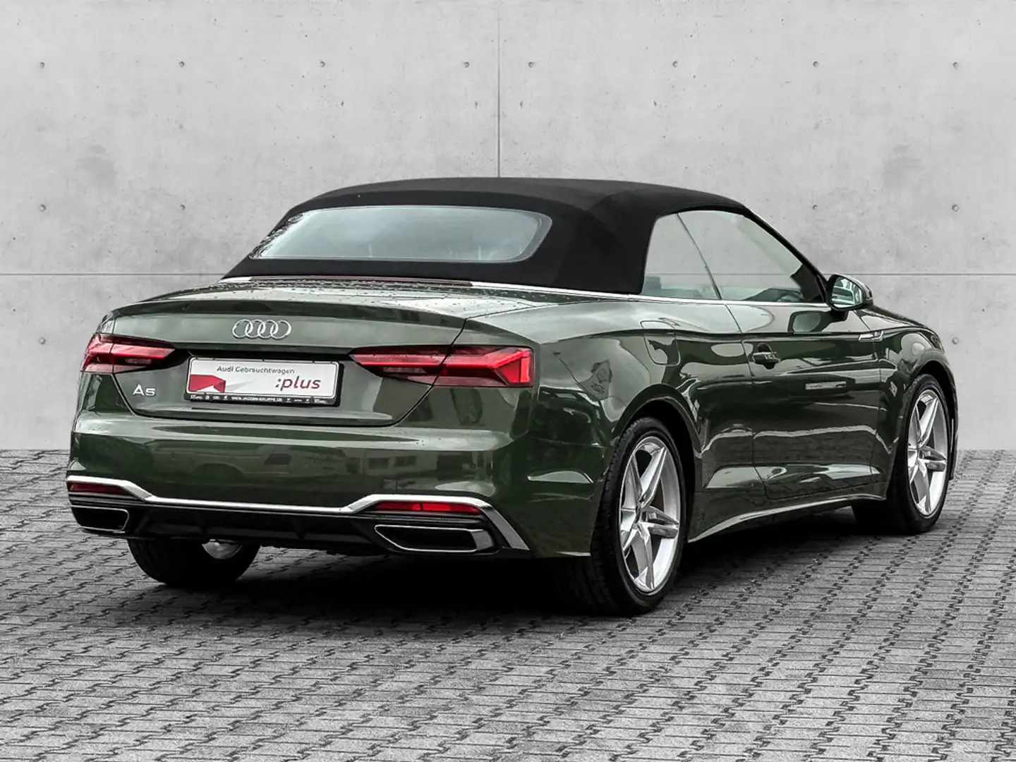 Audi A5 Cabriolet 40 TDI 2x S line AHK/ACC/Matrix/Navi Grün - 2