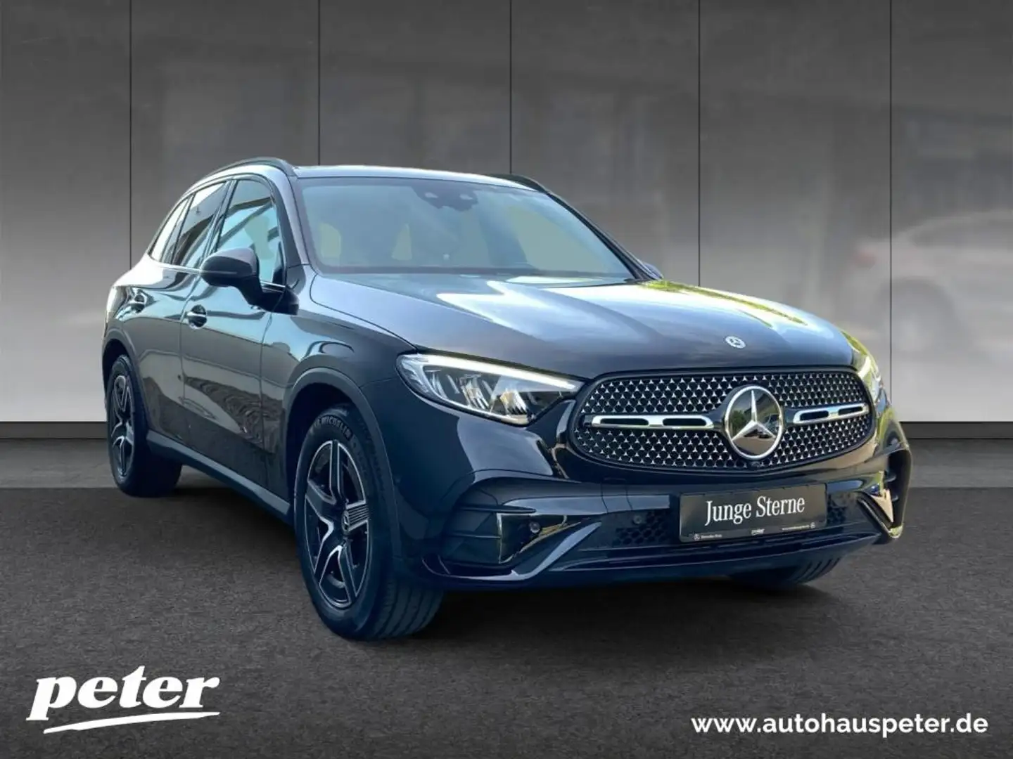 Mercedes-Benz GLC 220 d 4M AMG/Night/Advanced/Distronic/Pano-D Schwarz - 1