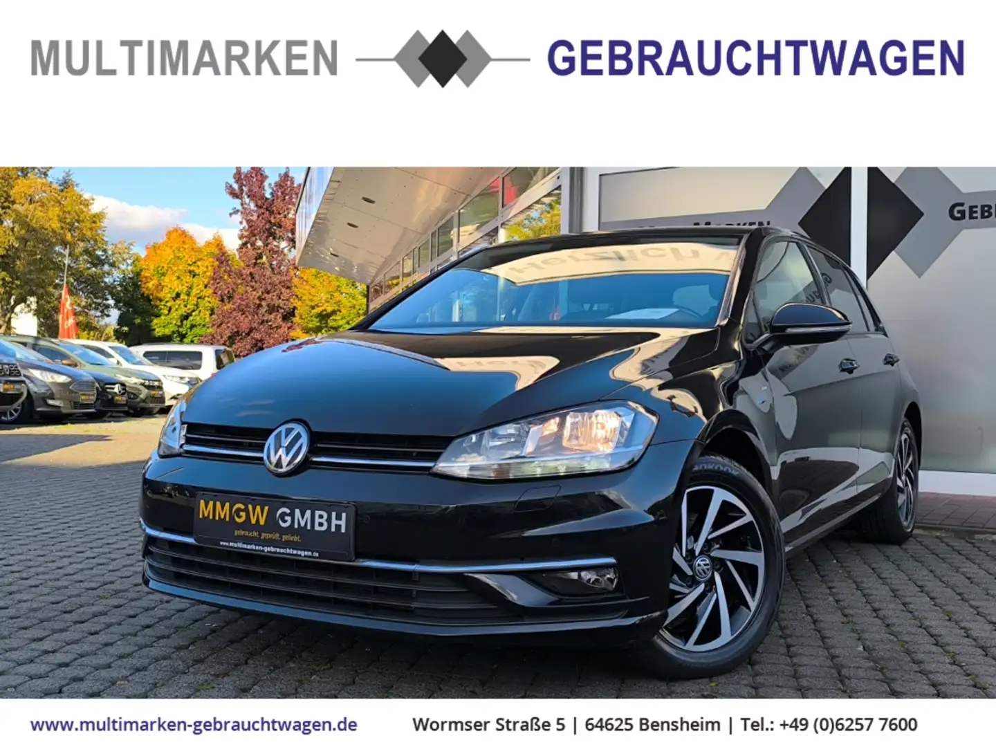 Volkswagen Golf VII Join Start-Stopp/Navi/Sperrdiff./ACC/Klima/SHZ Noir - 1