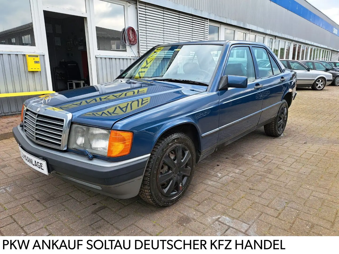 Mercedes-Benz 190 2.6 Leder+Klima+Automatik Scheunenfund Blau - 1
