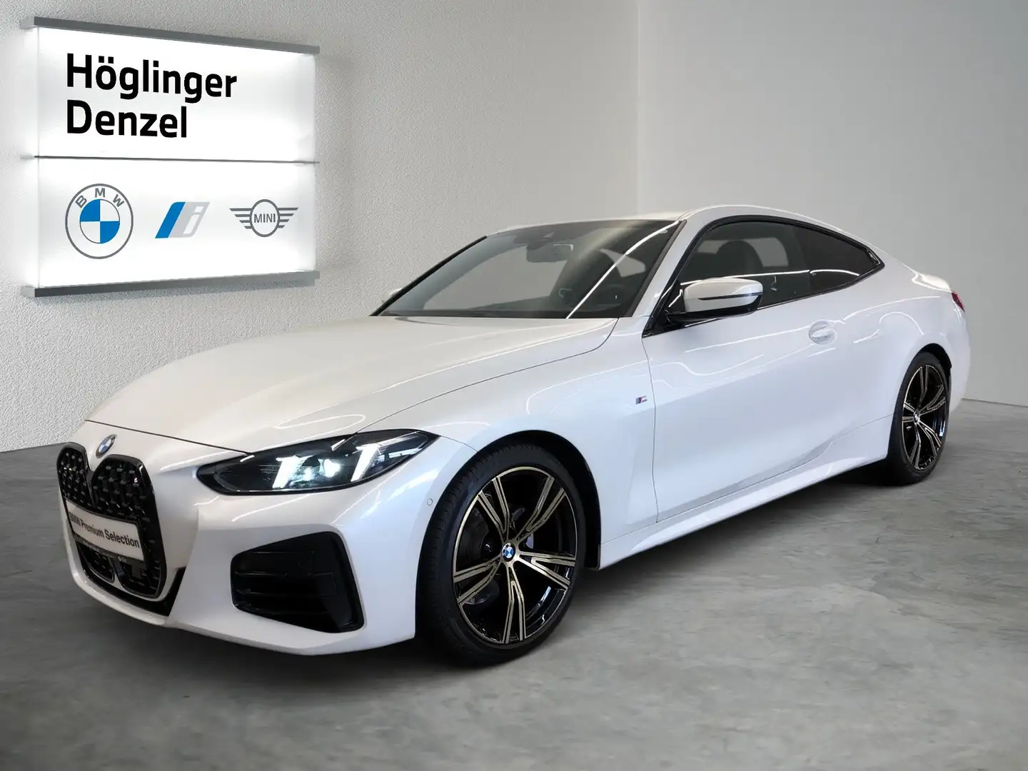 BMW 420 420i Coupe Weiß - 2