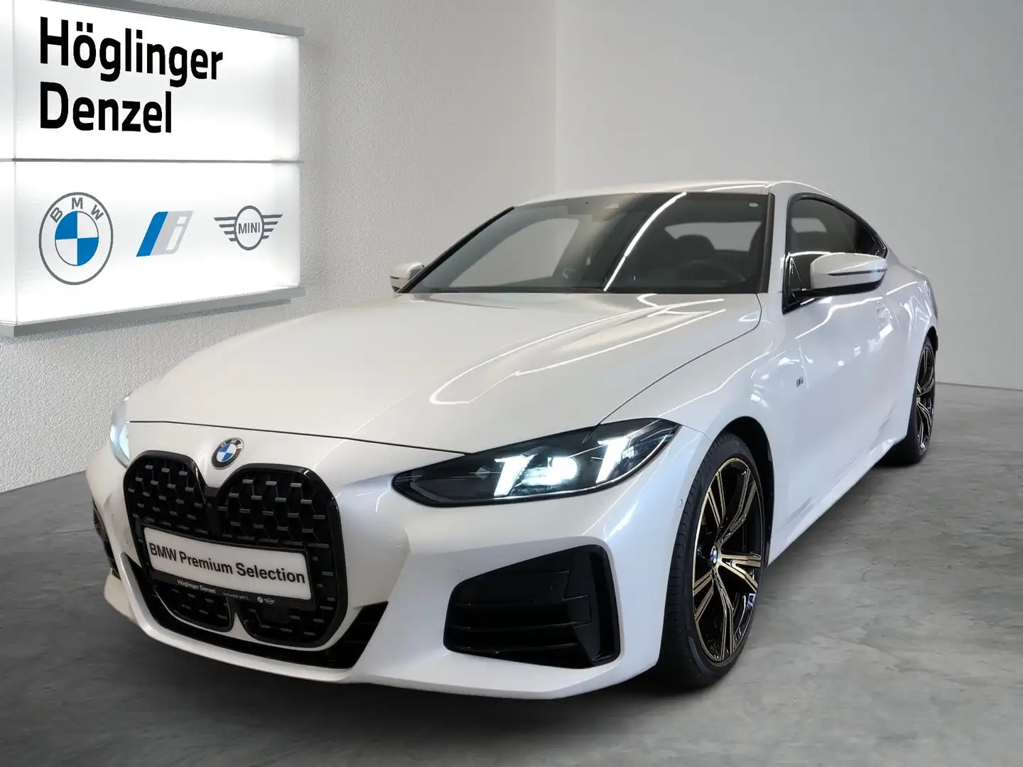 BMW 420 420i Coupe Weiß - 1