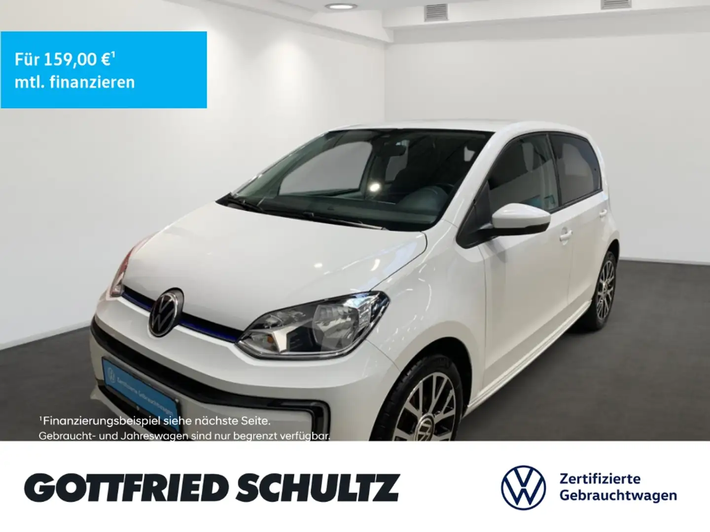 Volkswagen e-up! SYTLE PLUS 32kWh SITZHEIZUNG EINPARKHILFE CCS Weiß - 1