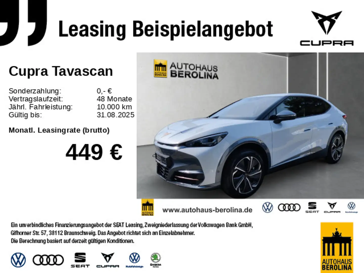 CUPRA Tavascan VZ *MATRIX*ACC*NAV*R-CAM*SHZ* Blanco - 1