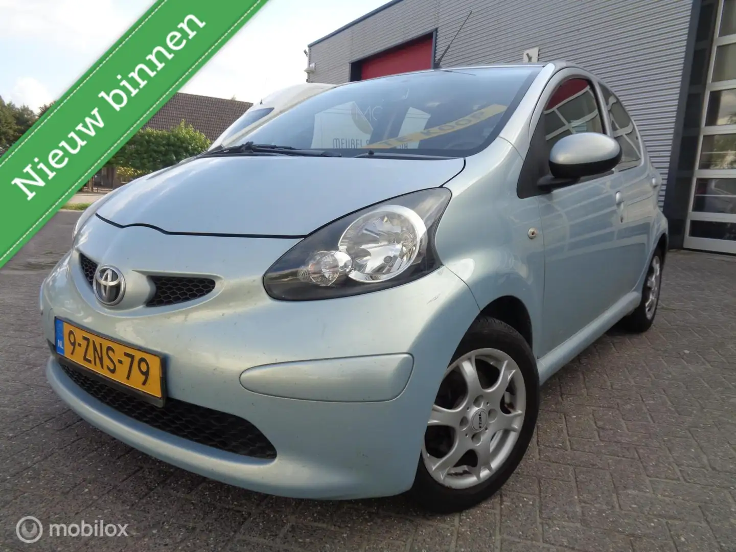 Toyota Aygo 1.0-12V + Stuurbekr.LM velgen Nieuwe APK mee neemp Bleu - 1
