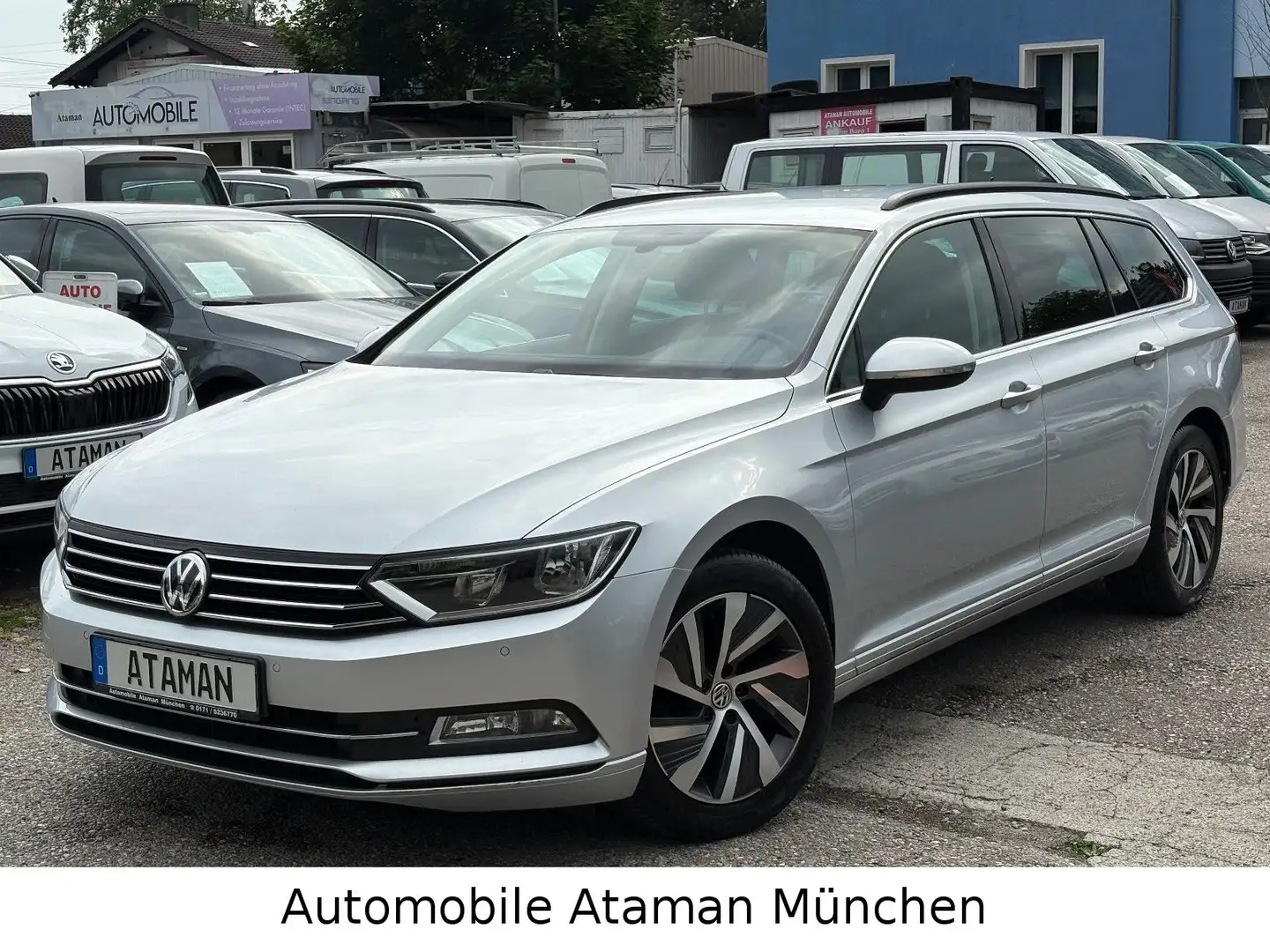 Volkswagen Passat Variant Passat 2.0 TDI Variant Comfortline BMT / Navi Silber - 1