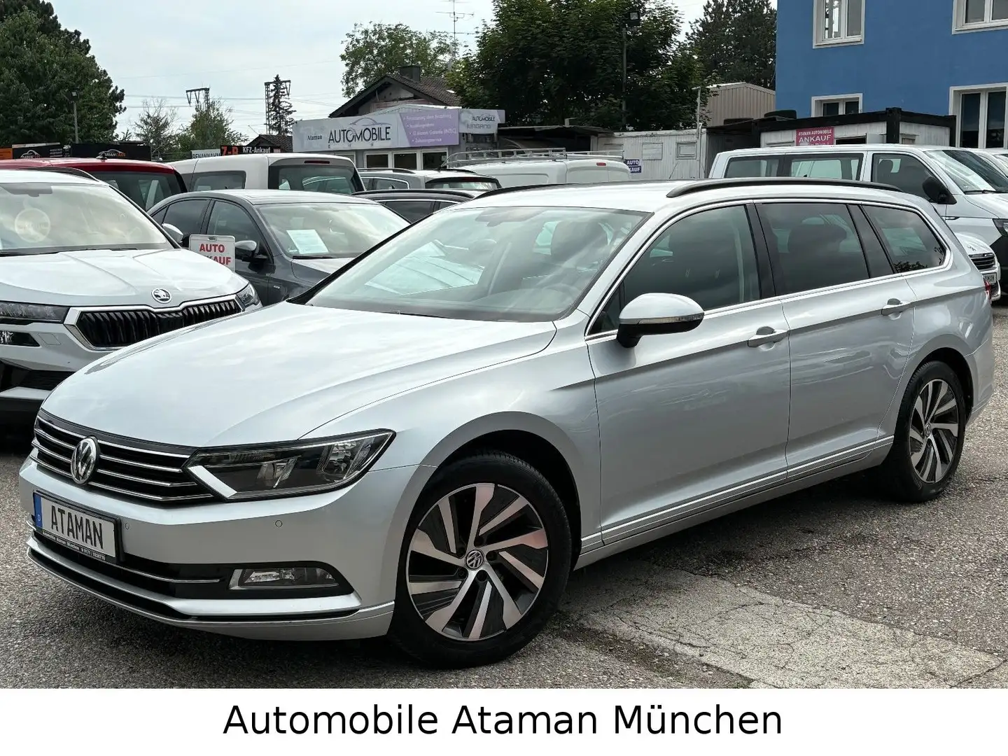 Volkswagen Passat Variant Passat 2.0 TDI Variant Comfortline BMT / Navi Silber - 2