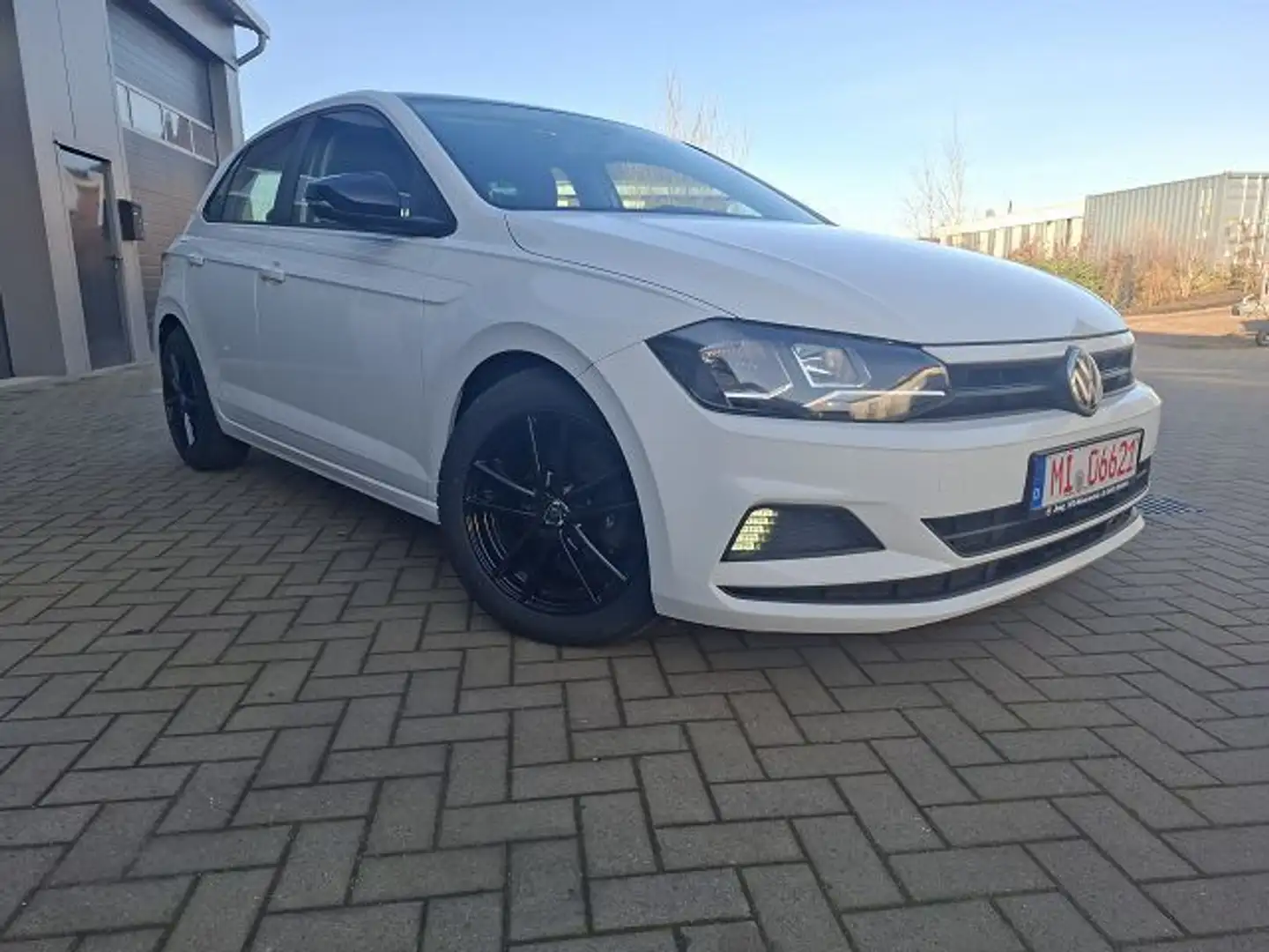 Volkswagen Polo VI Trendline Top,lückenl.Scheckheft 1.Hd Blanc - 2