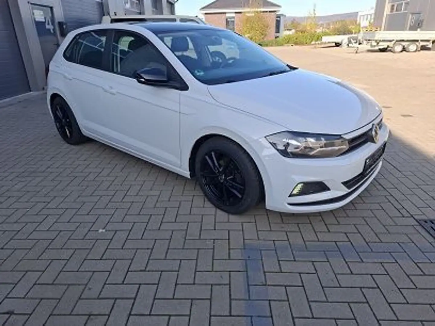 Volkswagen Polo VI Trendline Top,lückenl.Scheckheft 1.Hd Blanc - 2