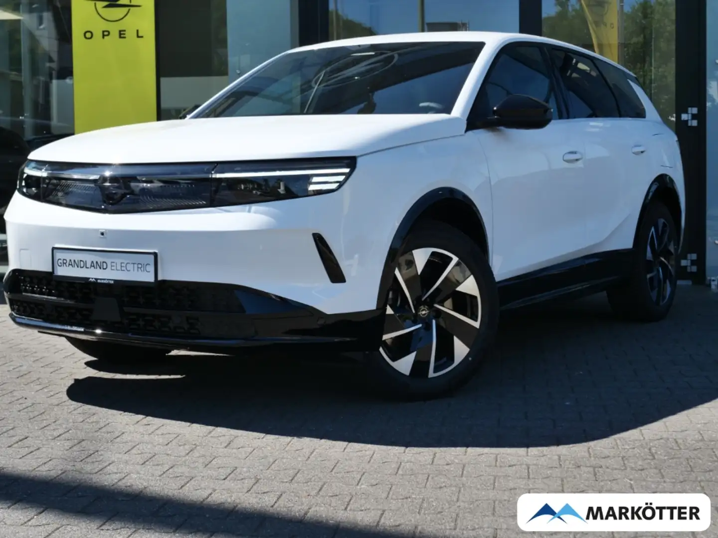 Opel Grandland GS Electric/Allwetterbereifung/360°CAM Blanc - 1