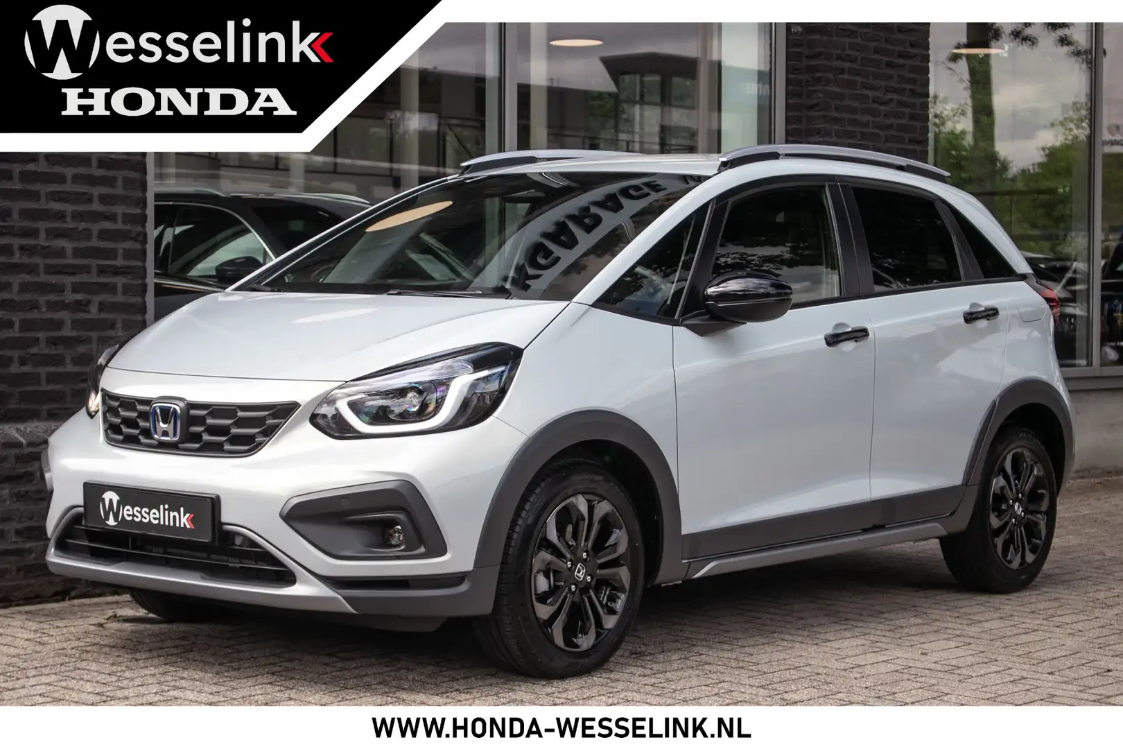 Honda Jazz 1.5 e:HEV Advance Crosstar -All-in rijklrprs | Hon Argent - 1