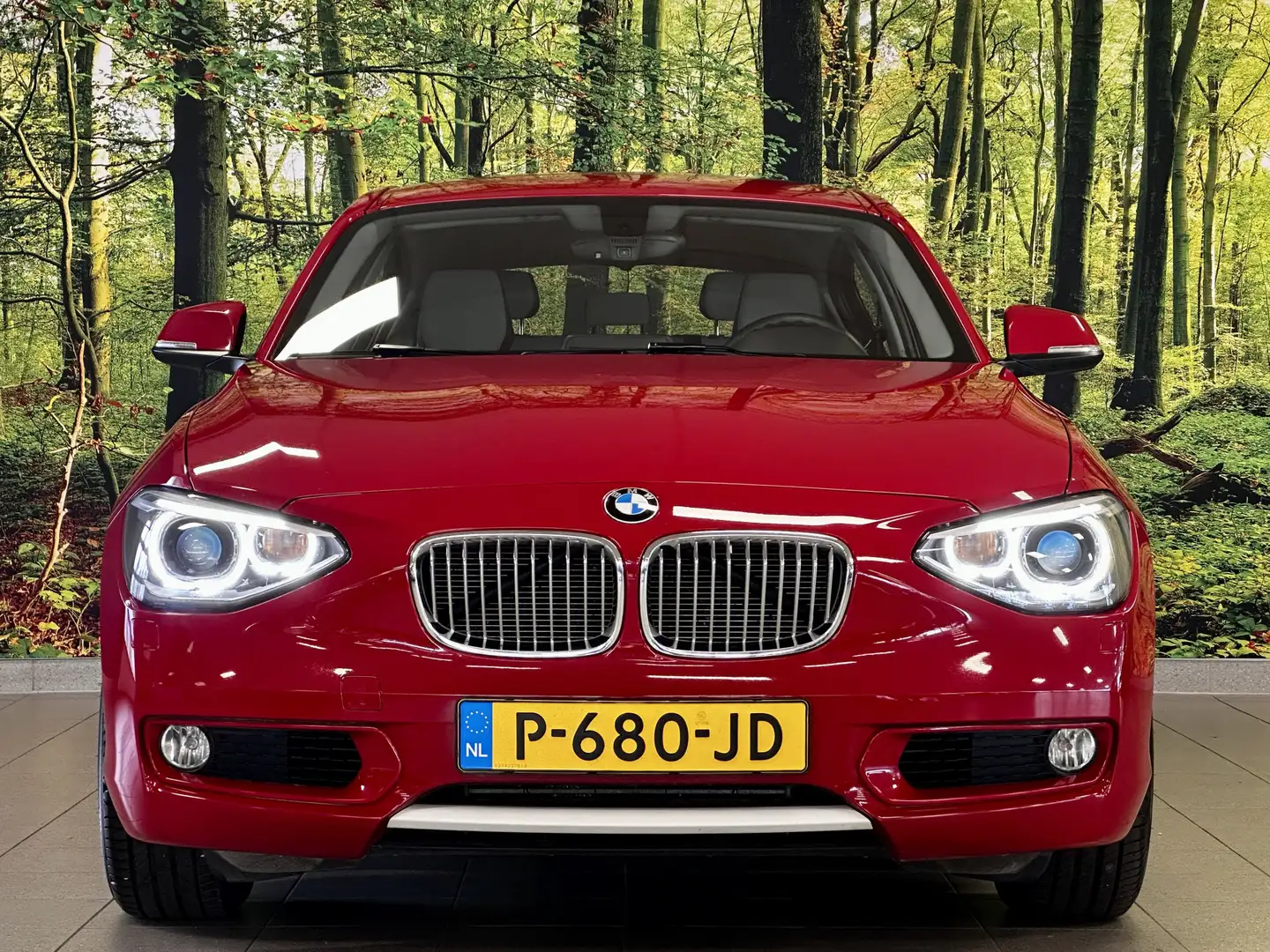 BMW 118 1-serie 118i High Executive | Stoelverwarming | Pa Rood - 2