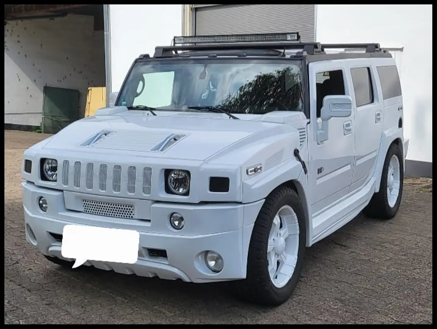 HUMMER H2 HUMMER H2 ( CUSTOM CAR ) BREMBO TUNING 22 Zoll Felgen BODYKIT Blanco - 2