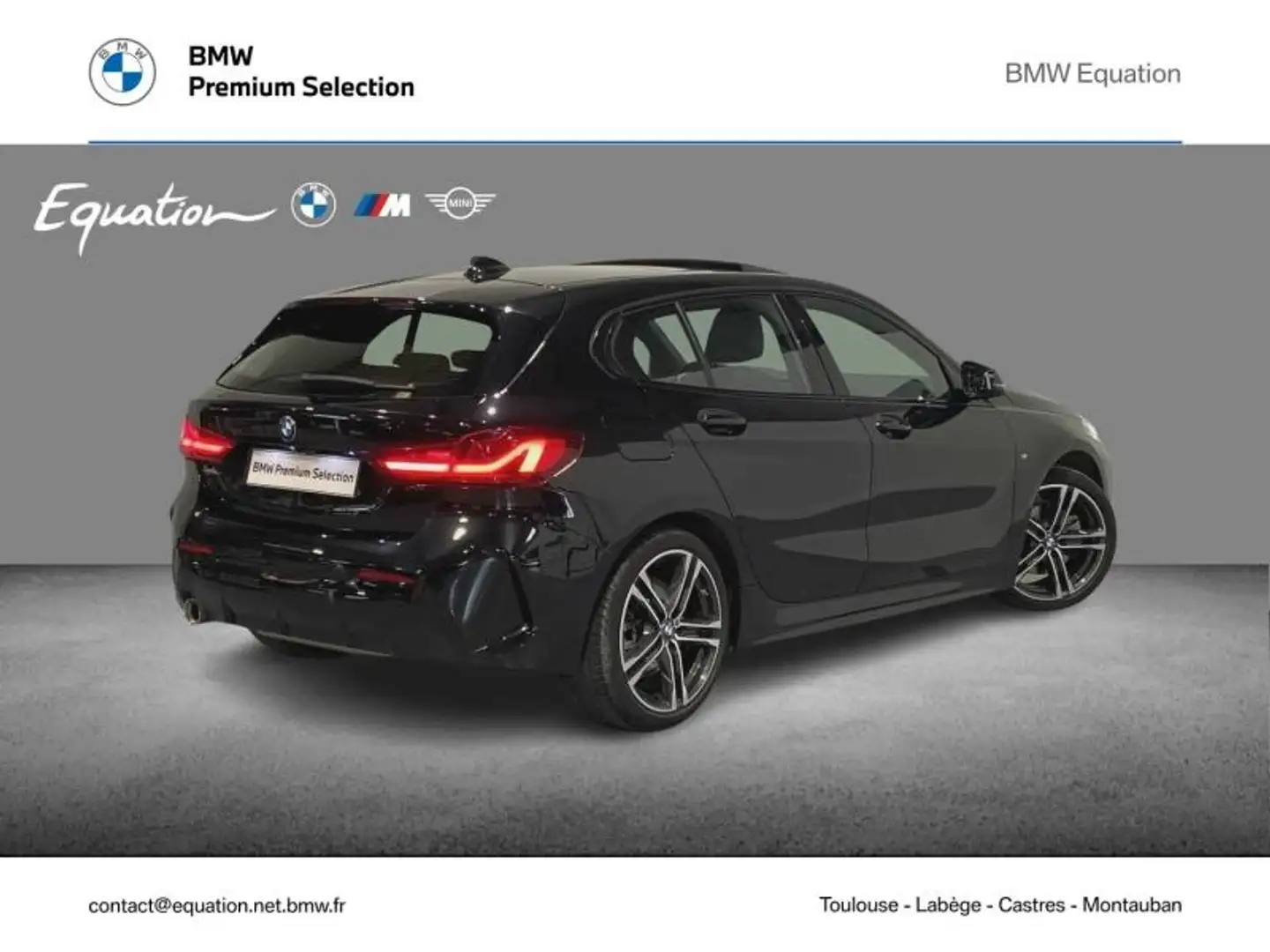 BMW 118 118iA 136ch M Sport DKG7 Noir - 2
