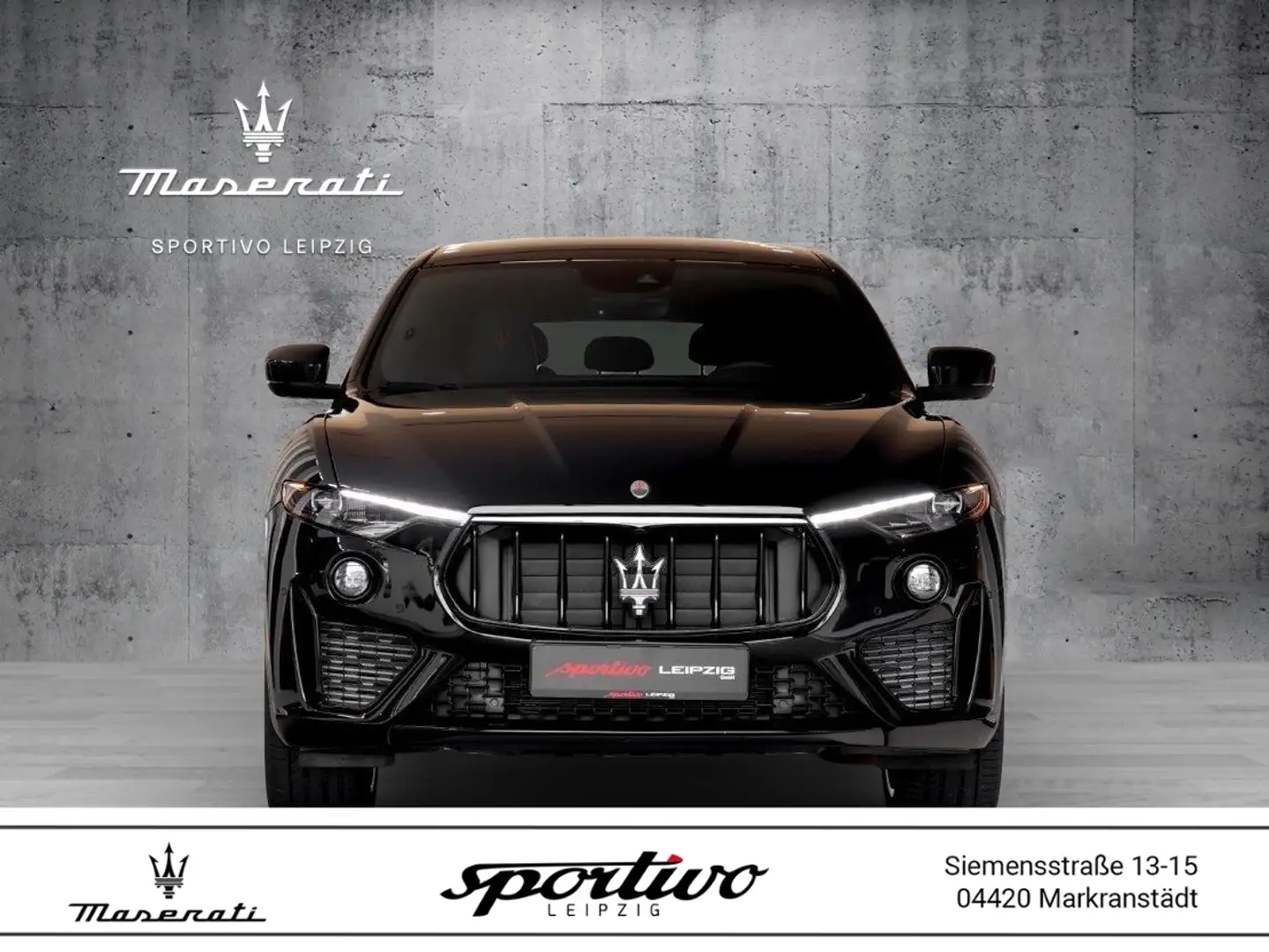 Maserati Levante SQ4 GranSport Schwarz - 1