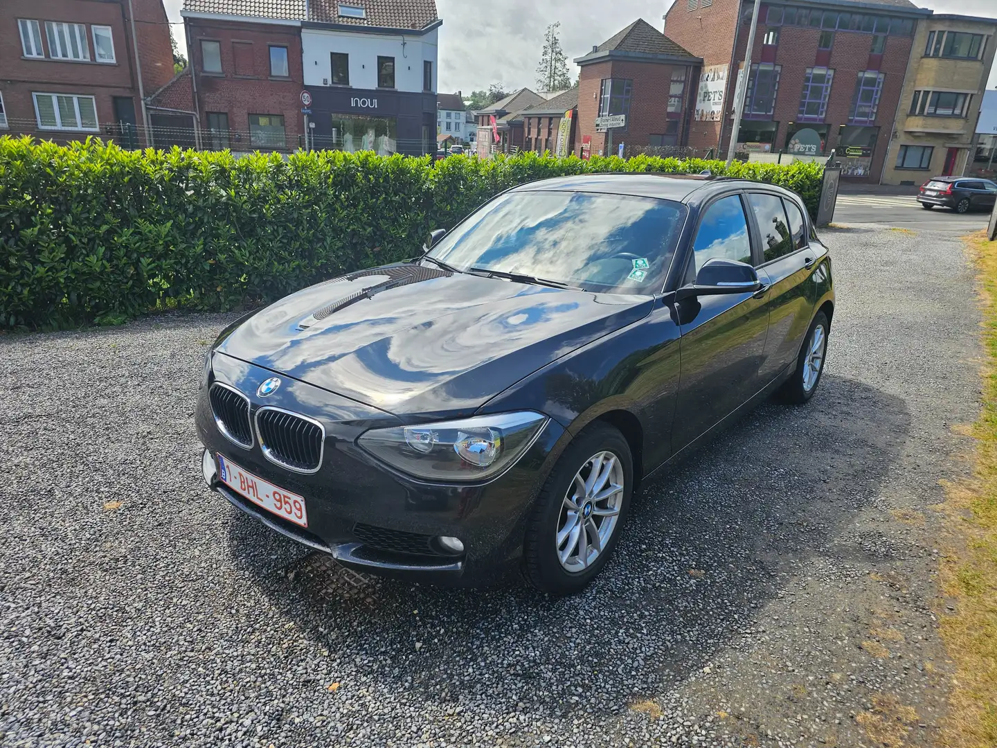 BMW 114 114 d Checkered Flag Zwart - 1