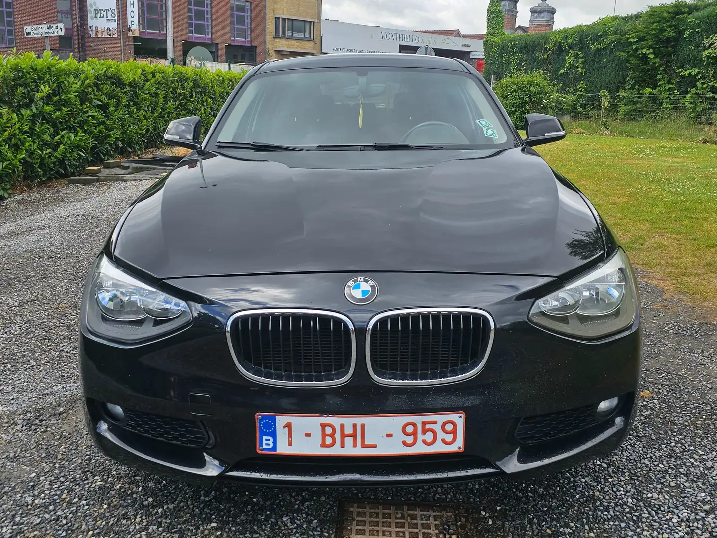 BMW 114 114 d Checkered Flag Zwart - 2