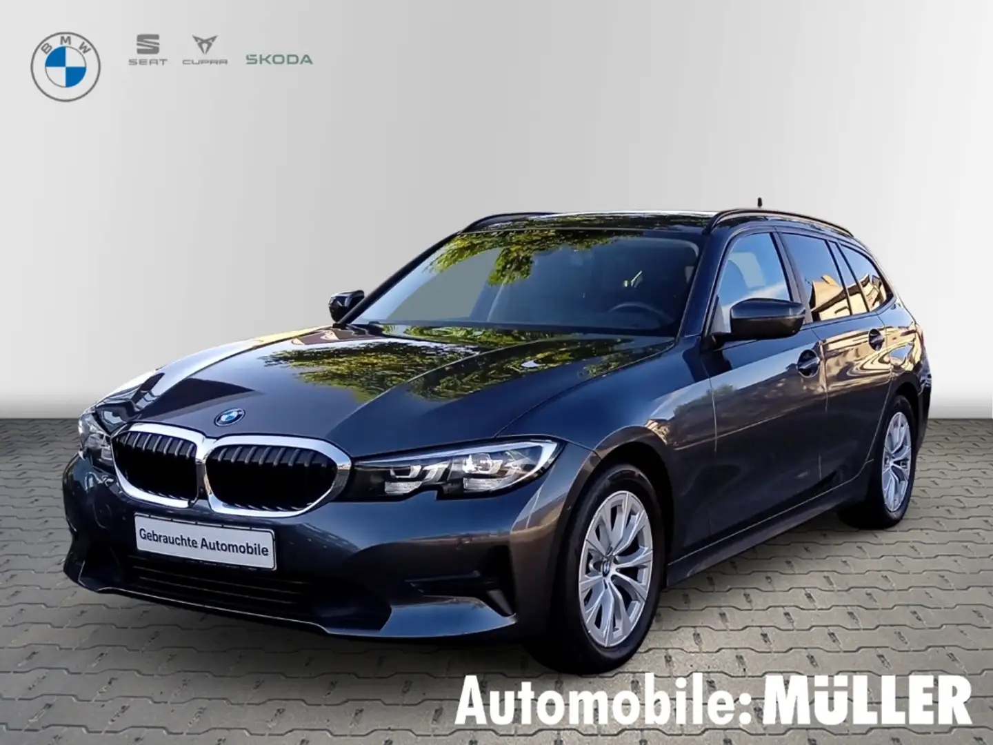 BMW 320 d Touring STANDHEIZUNG+HUD+NAVIPRO+SPORTSITZE Gris - 1