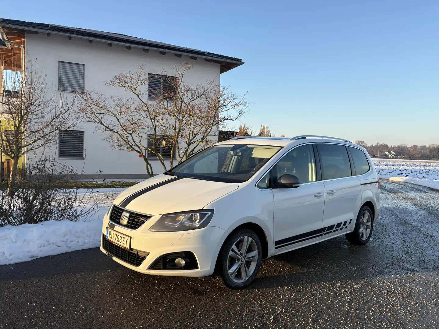 SEAT Alhambra Alhambra FR 2,0 TDI FR Weiß - 1