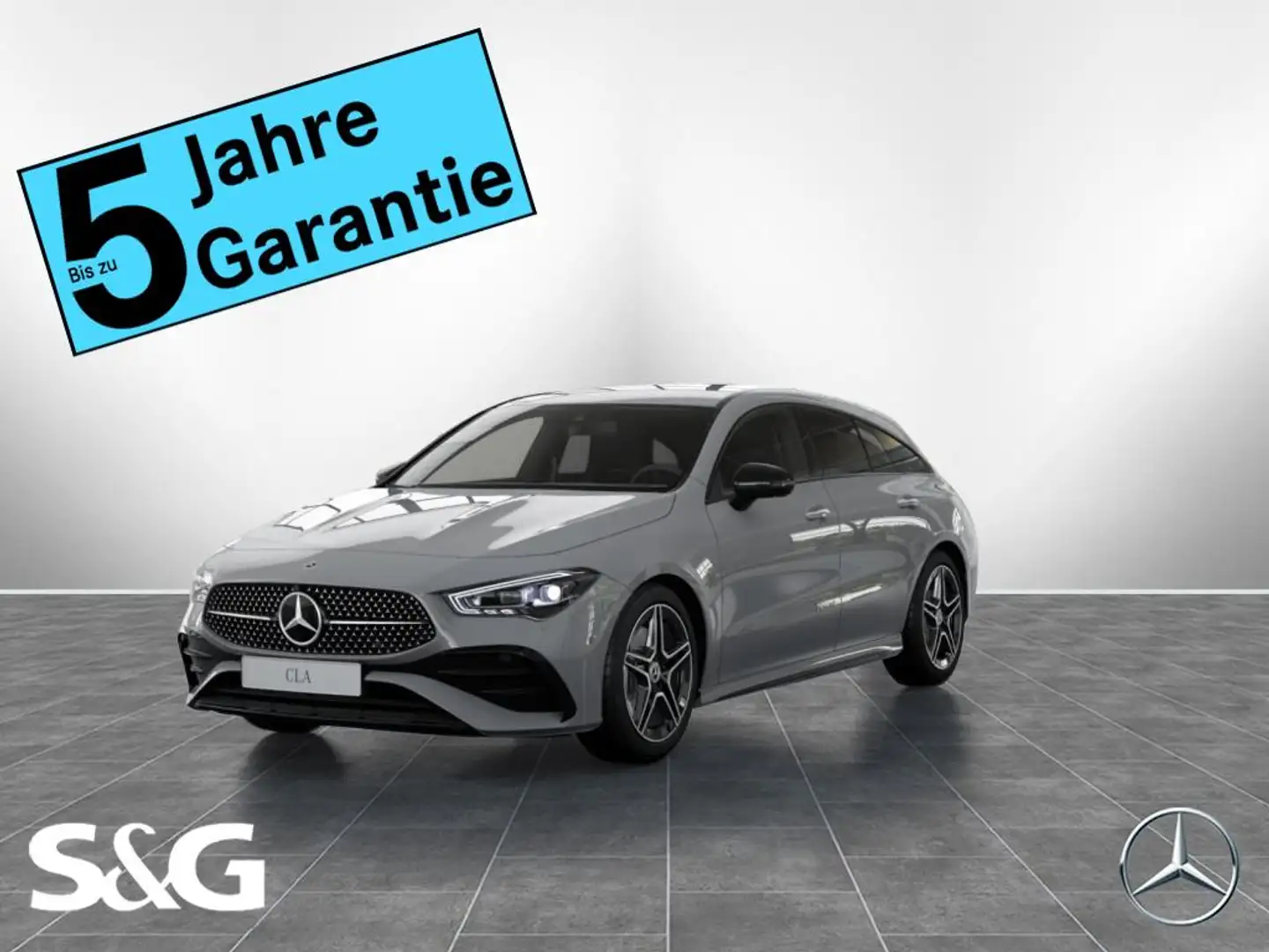 Mercedes-Benz CLA 200 d AMG MBUX+360°+M-LED+AHK Grau - 1