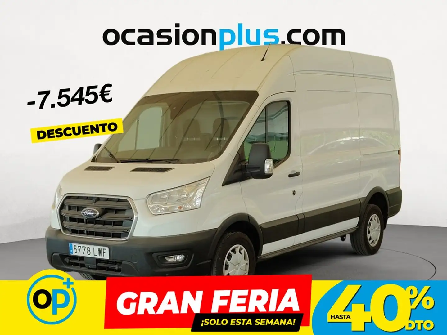 Ford Transit Custom FT 340 L2 Van Trend EcoBlue Hybrid Blanco - 1