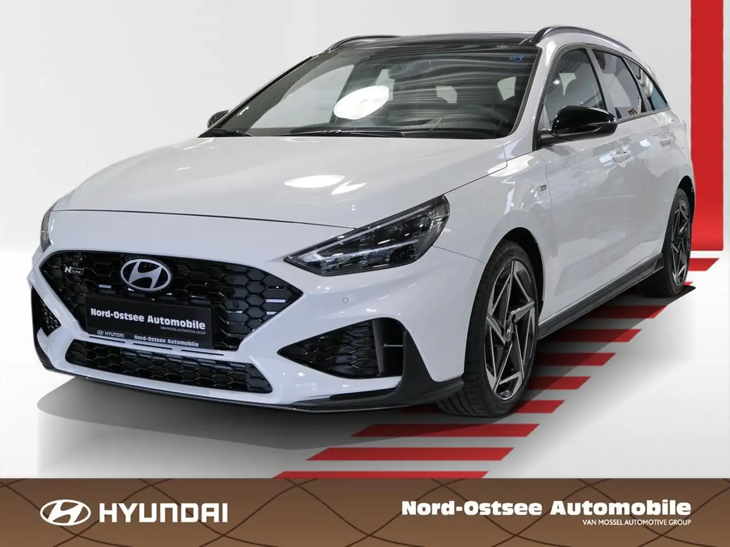 Hyundai i30 FL Kombi N Line Panoramadach Weiß - 1