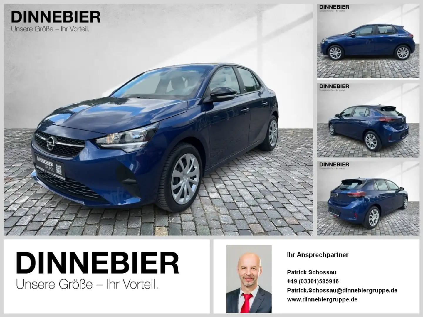 Opel Corsa-e Edition |*PDC*LaneAssist*Sitzheiz*| SHZ Blau - 1