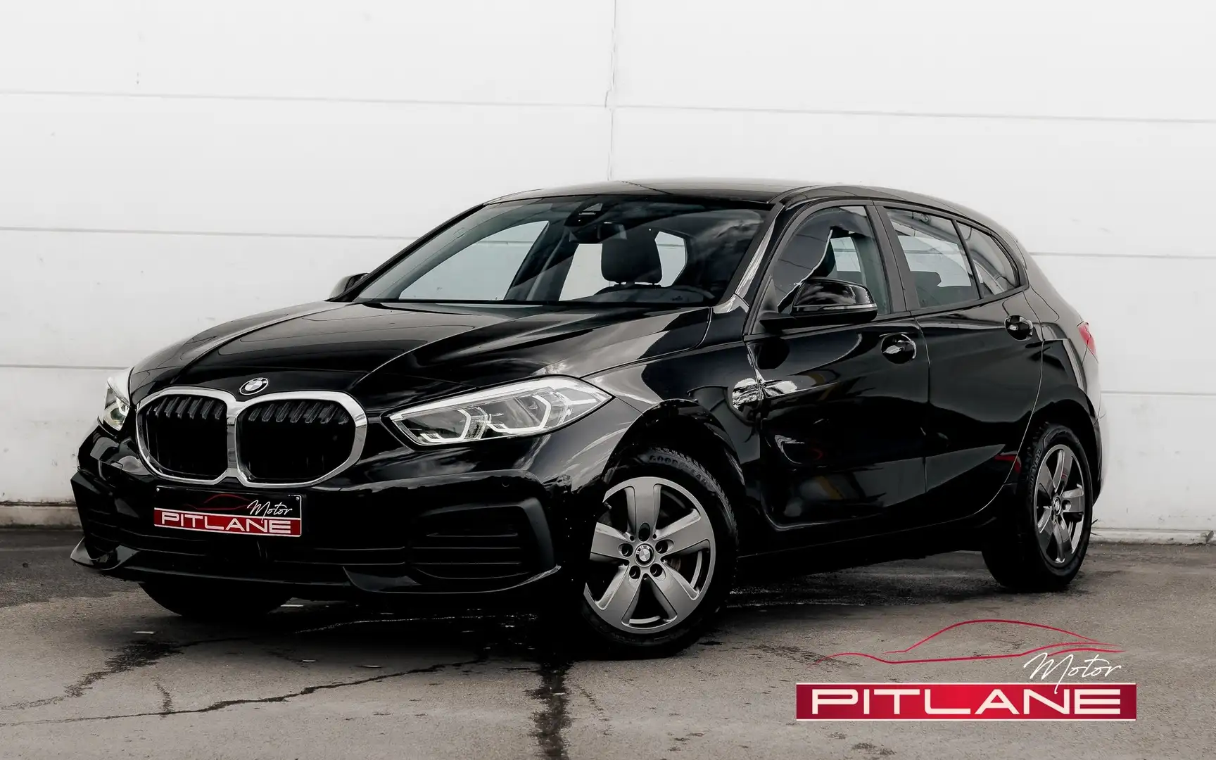 BMW 118 DA Boite Auto / Cuir Dakota / Carplay / LED / Lane Noir - 1