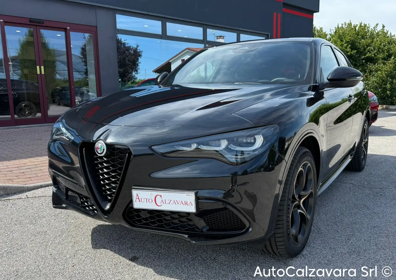 Alfa Romeo Stelvio 2.2 Turbodiesel 210 CV AT8 Q4 Intensa / R7E00539 Nero - 1