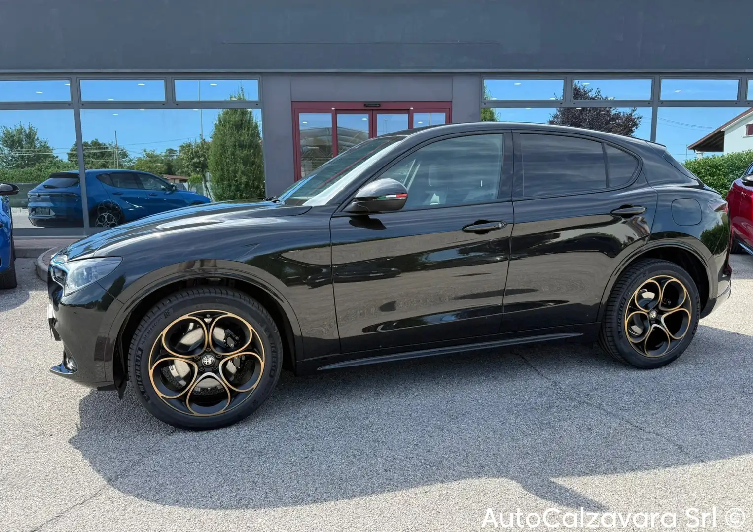 Alfa Romeo Stelvio 2.2 Turbodiesel 210 CV AT8 Q4 Intensa / R7E00539 Nero - 2