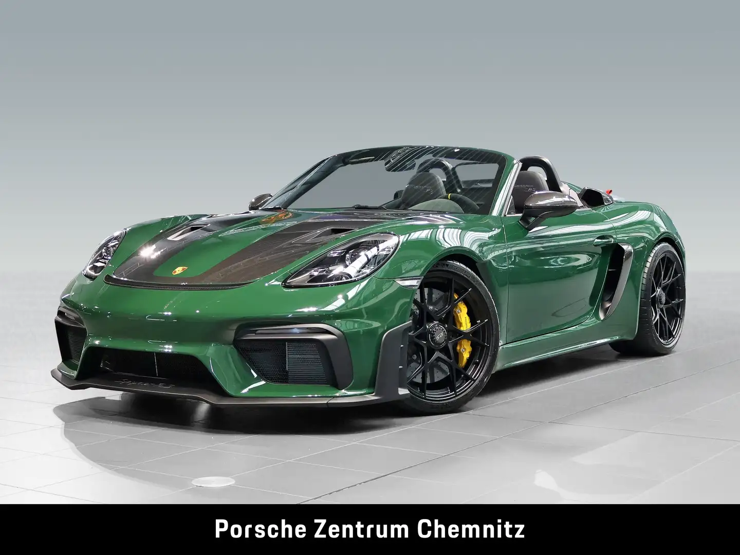 Porsche 718 Spyder RS britishracinggreen,;PCCB;BOSE Зелёный - 1