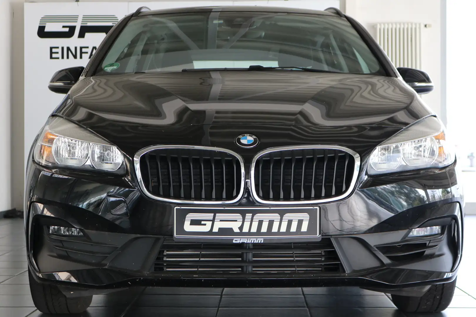 BMW 218 i Navi Tempomat Klimaaut. Shz PDC Negro - 2