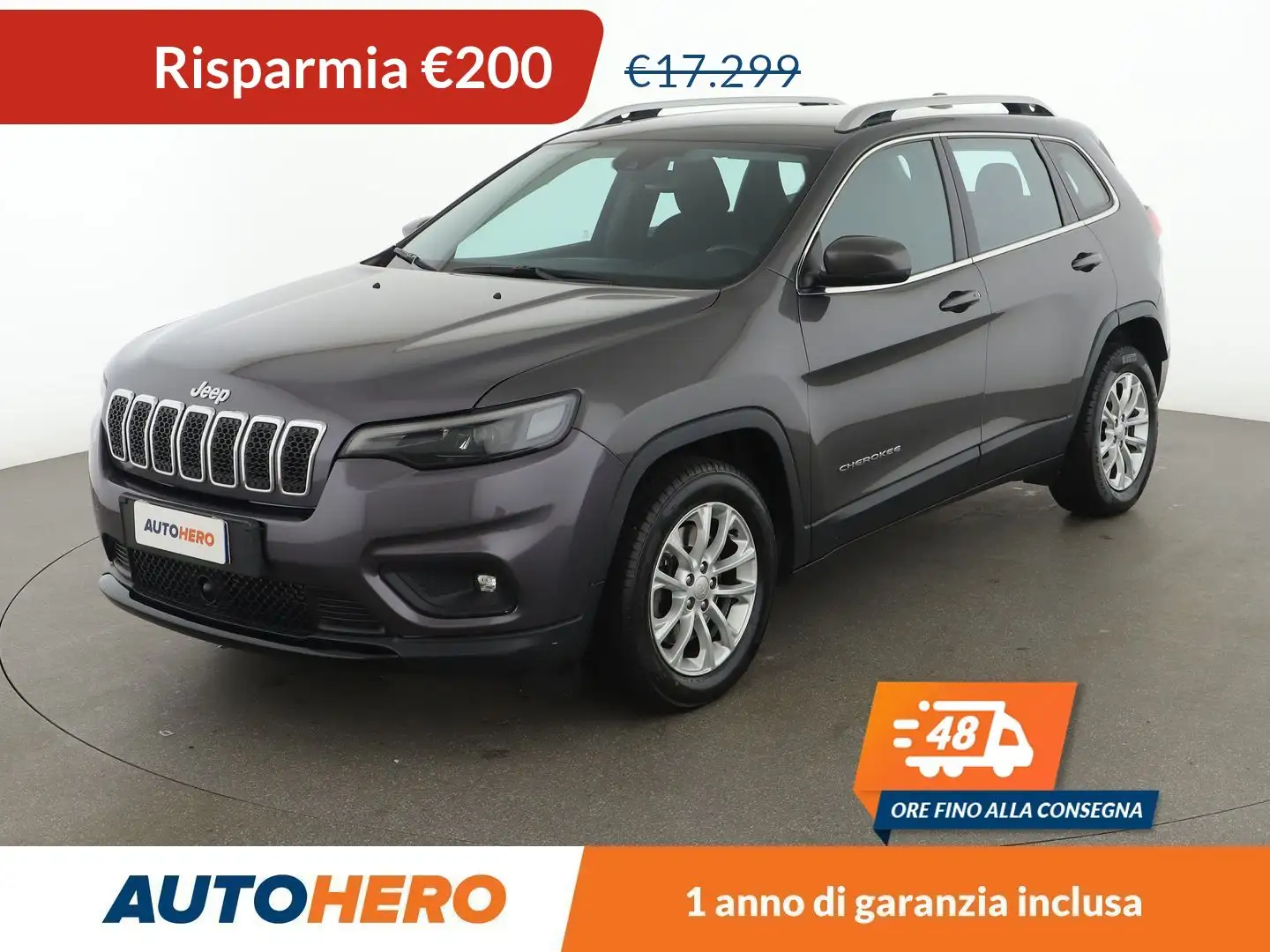 Jeep Cherokee 2.2 M-Jet Longitude Grigio - 1