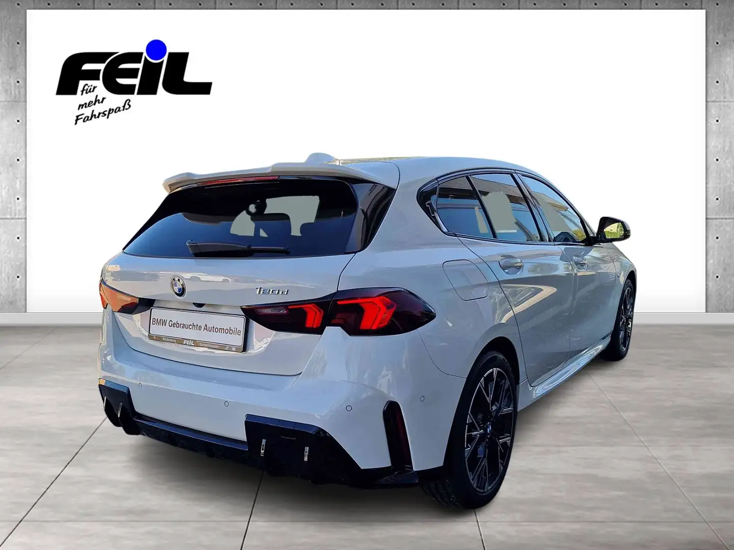 BMW 120 d M Sport M Sportpaket Head-Up HK HiFi DAB Weiß - 2