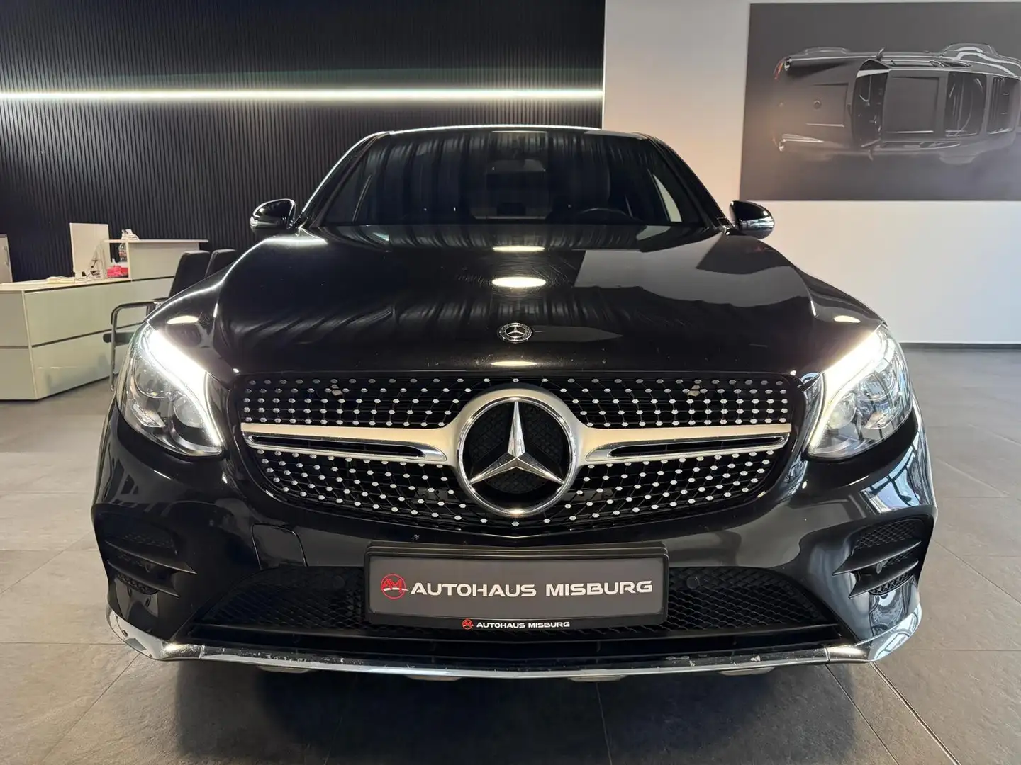 Mercedes-Benz GLC 250 d 4Matic Coupe AMG-Paket/Stand-Hz Schwarz - 2