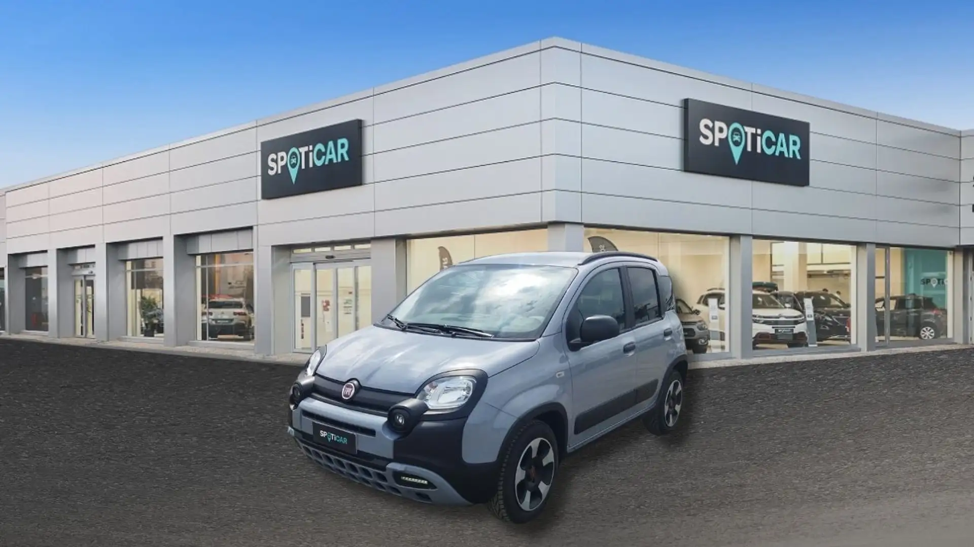 Fiat Panda 1.0 FireFly Hybrid City Cross Gris - 1