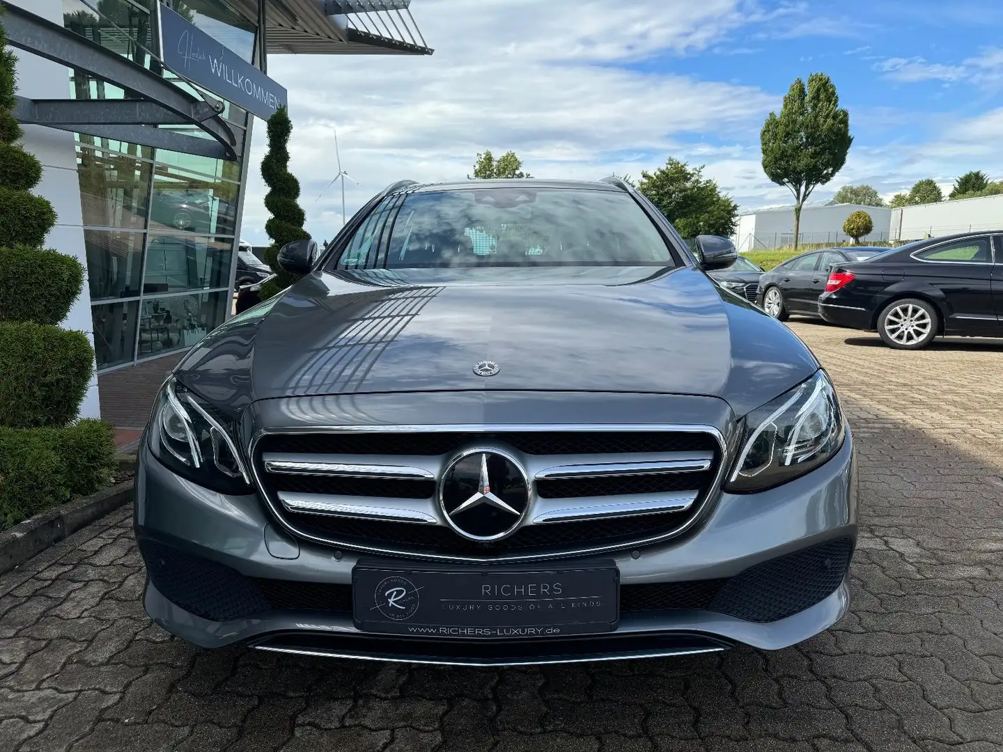 Mercedes-Benz E 300 T d Avantgarde | Panorama | Head up Grigio - 2