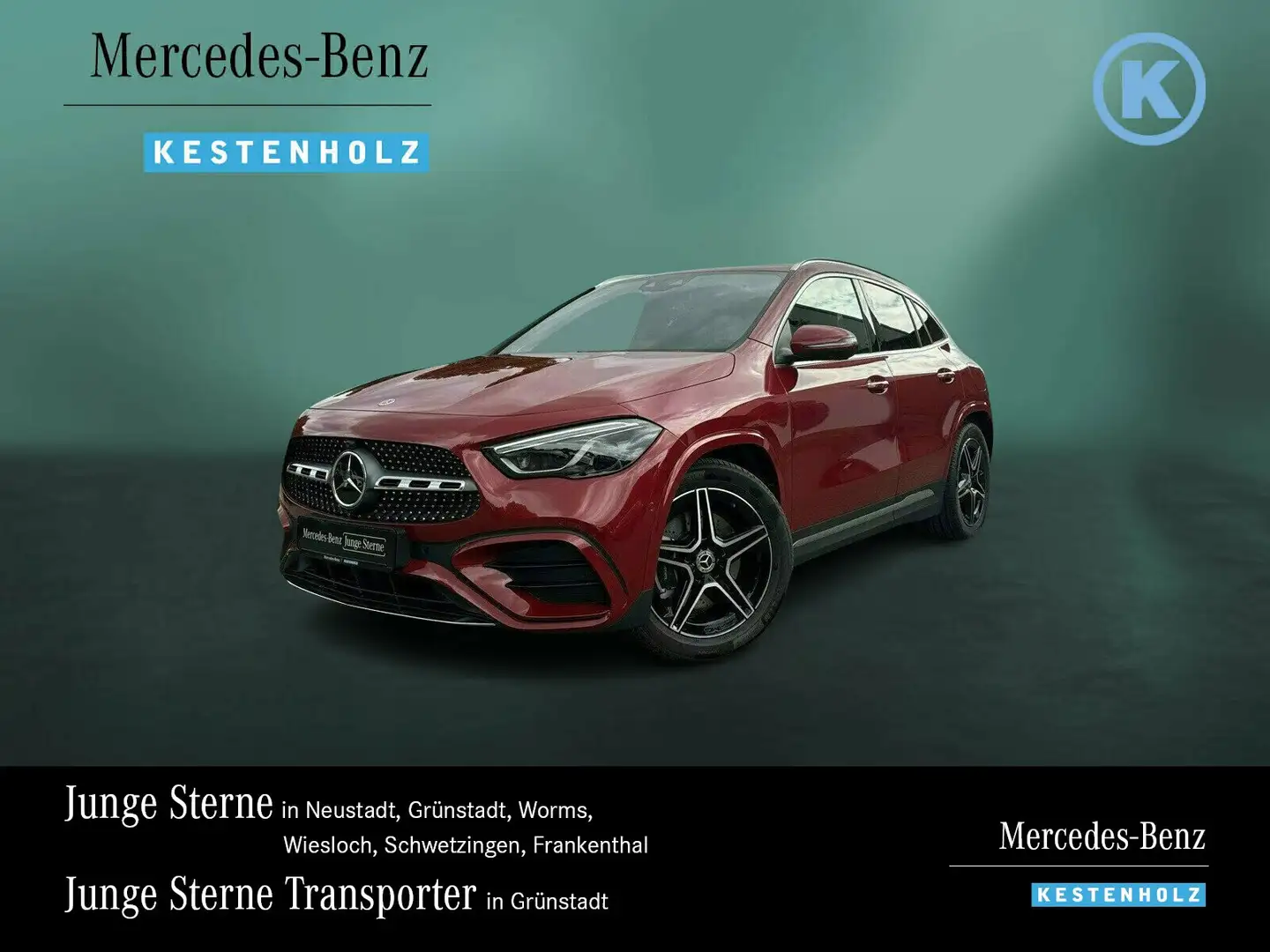 Mercedes-Benz GLA 250 GLA 250 4M MOPF+AMG+DISTRO+360°+BURME+MEMO+EASYP Rojo - 1