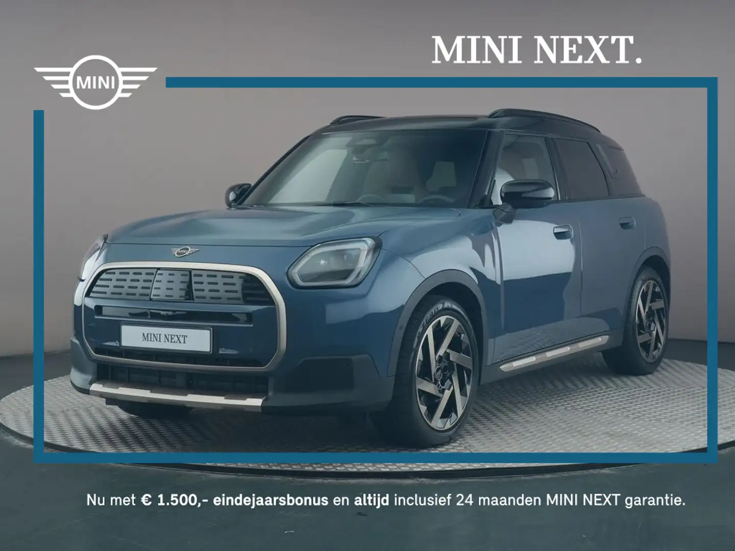 MINI Countryman E Favoured L 66.5 kWh Blauw - 1